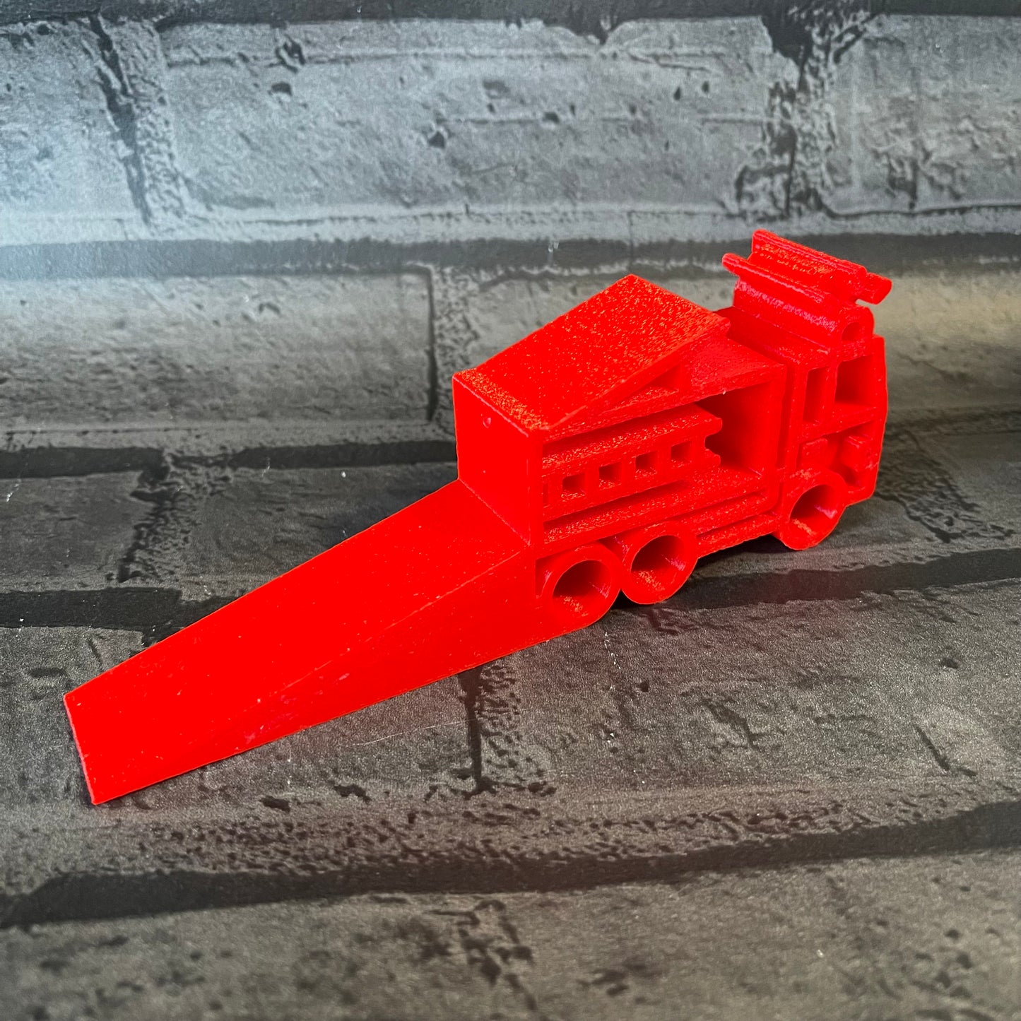 Fire Engine Doorstop - 3D Printed - Vehicles - Emergency Transport - Children Bedroom - Kids - 999 - Fireman - Door Stopper -Gifts for Home