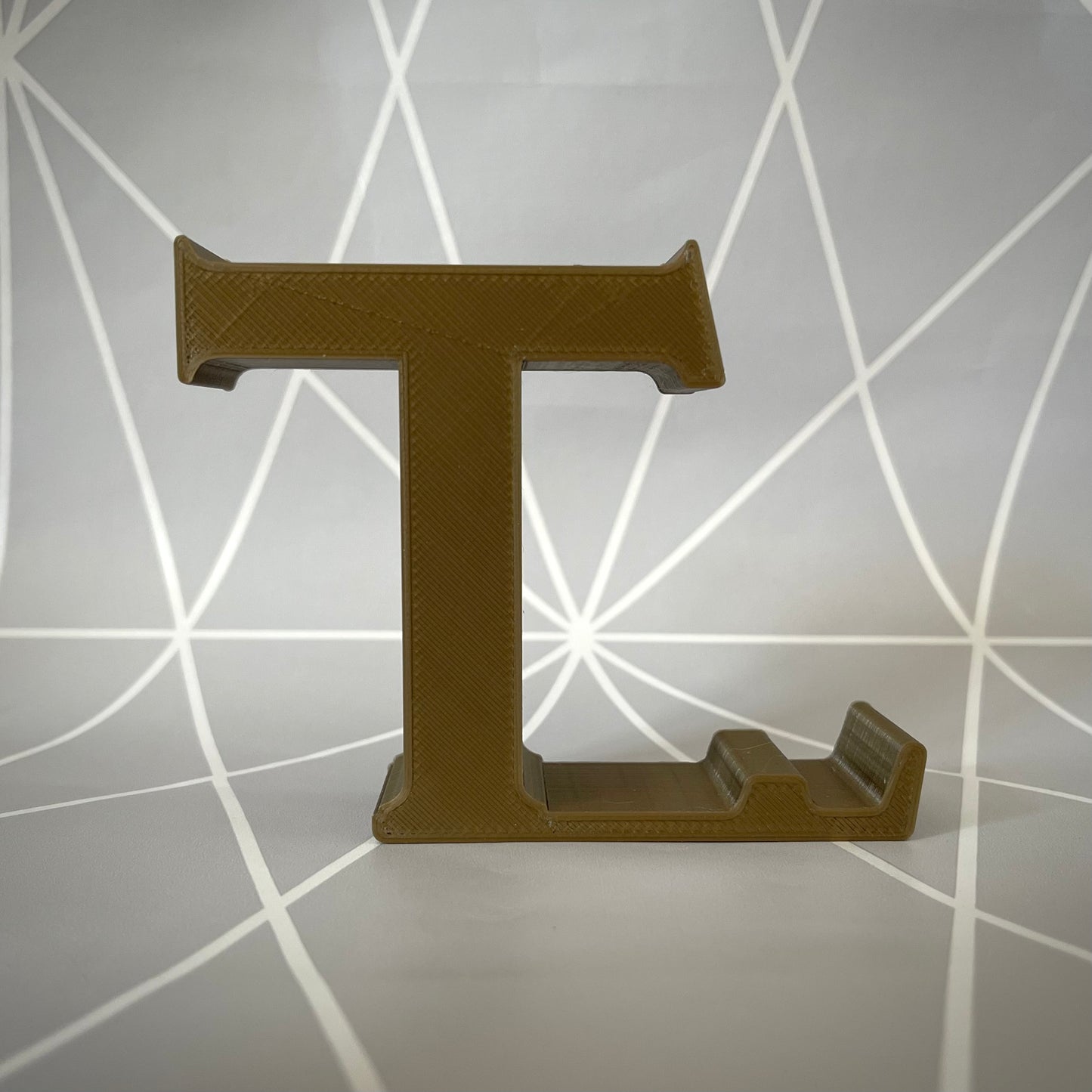 Letter Alphabet Mobile Phone Tablet Stand - Desk Accessory - New Job - Gifts for Him - Gifts for Her - Office - Phone Dock - Gadget - Techn