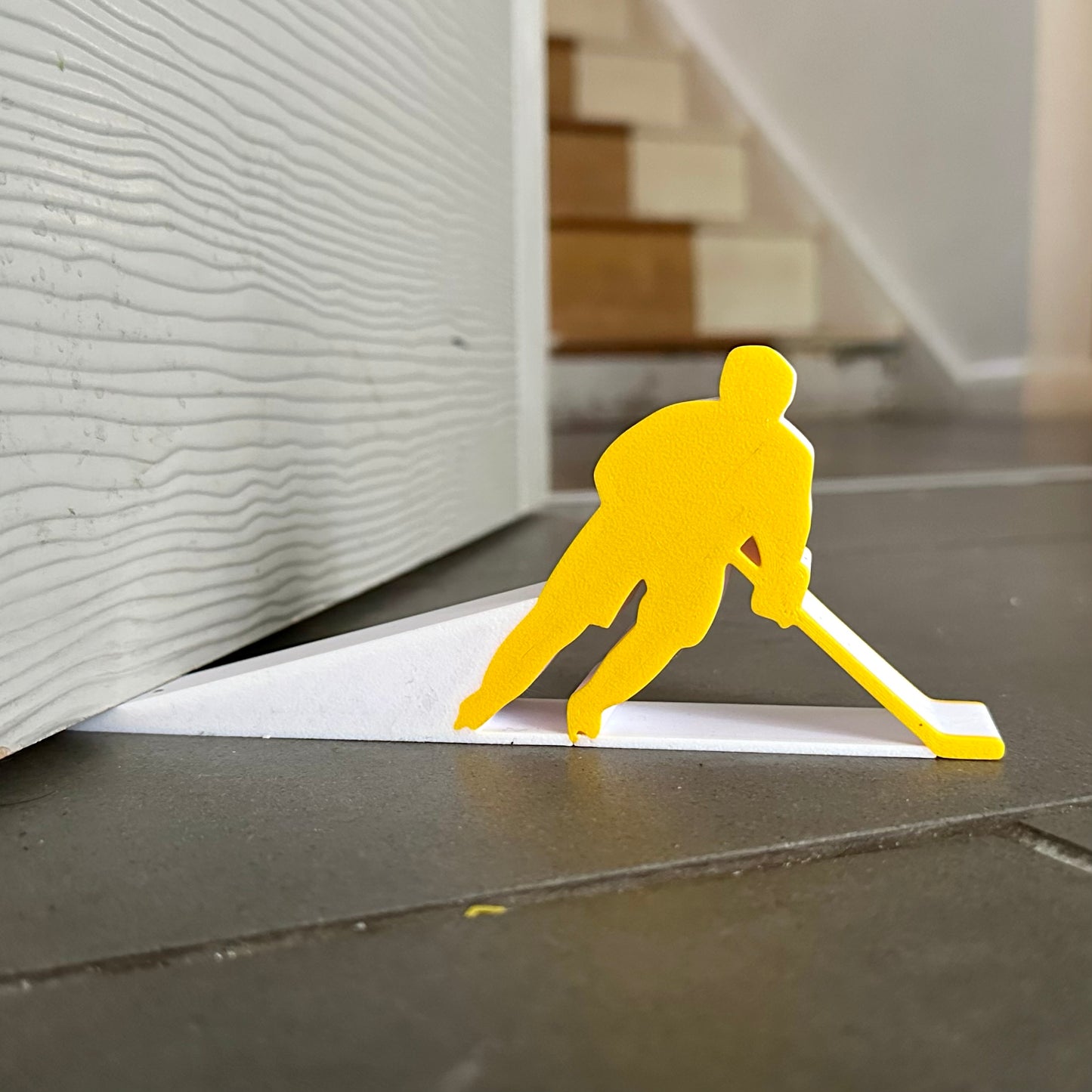 Ice Hockey Doorstop - 3D Printed - Sports - Home Decor - Ornament - Door Stopper - Modern Decor - Gifts for Home - Hockey - Puck - Sport