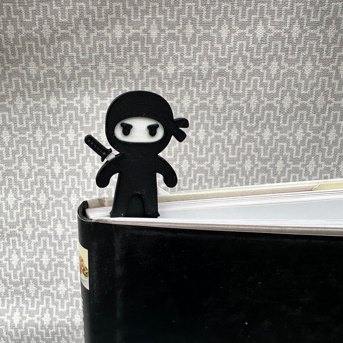 Ninja - Bookmark - 3D Printed - Personalised - Book Lover - Stocking Filler - Personalized - Martial Arts - Reading