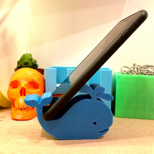 Whale Mobile iPad Phone Stand - Sea Life - Desk Accessory - Gifts for Him - Gifts for Her - Gifts for Children - Phone Dock - Gadget-Kawaii