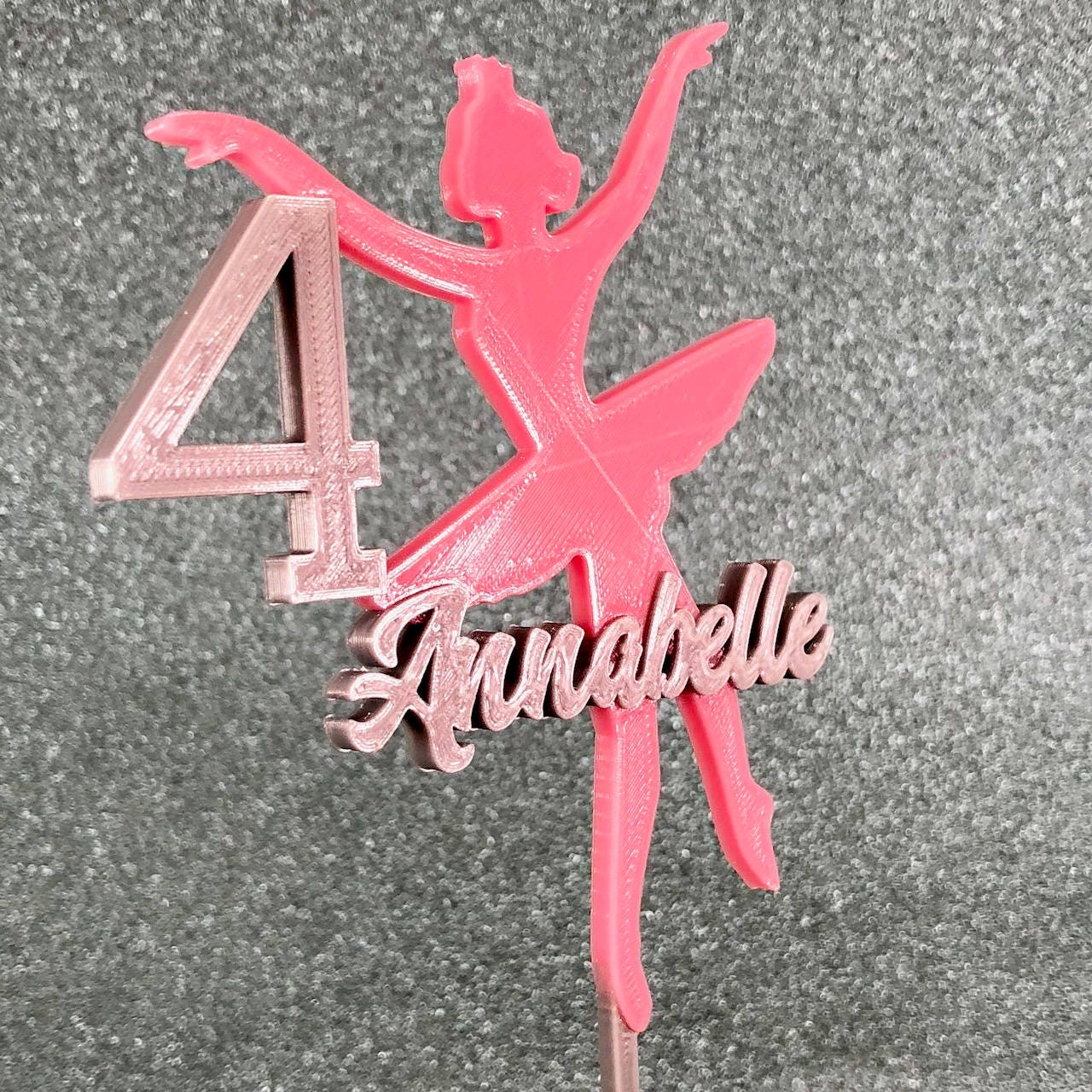 Ballerina Cake Topper - Ballet Lover - Birthday Cake - Cake Decorations - Party Decorations - Sports