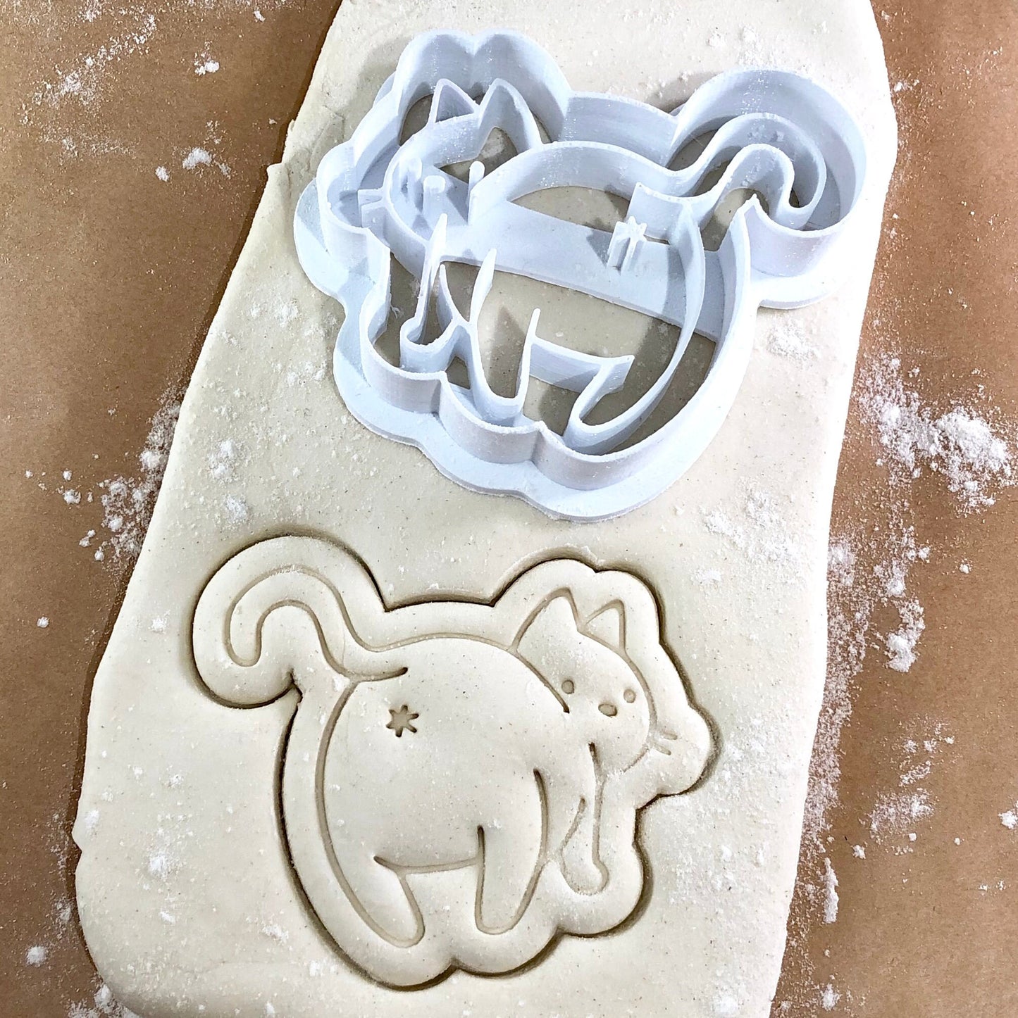 Cat Butt - Cookie Cutter - Cute Cutter - Biscuit - Fondant - Clay cutter - Dough - One of a kind