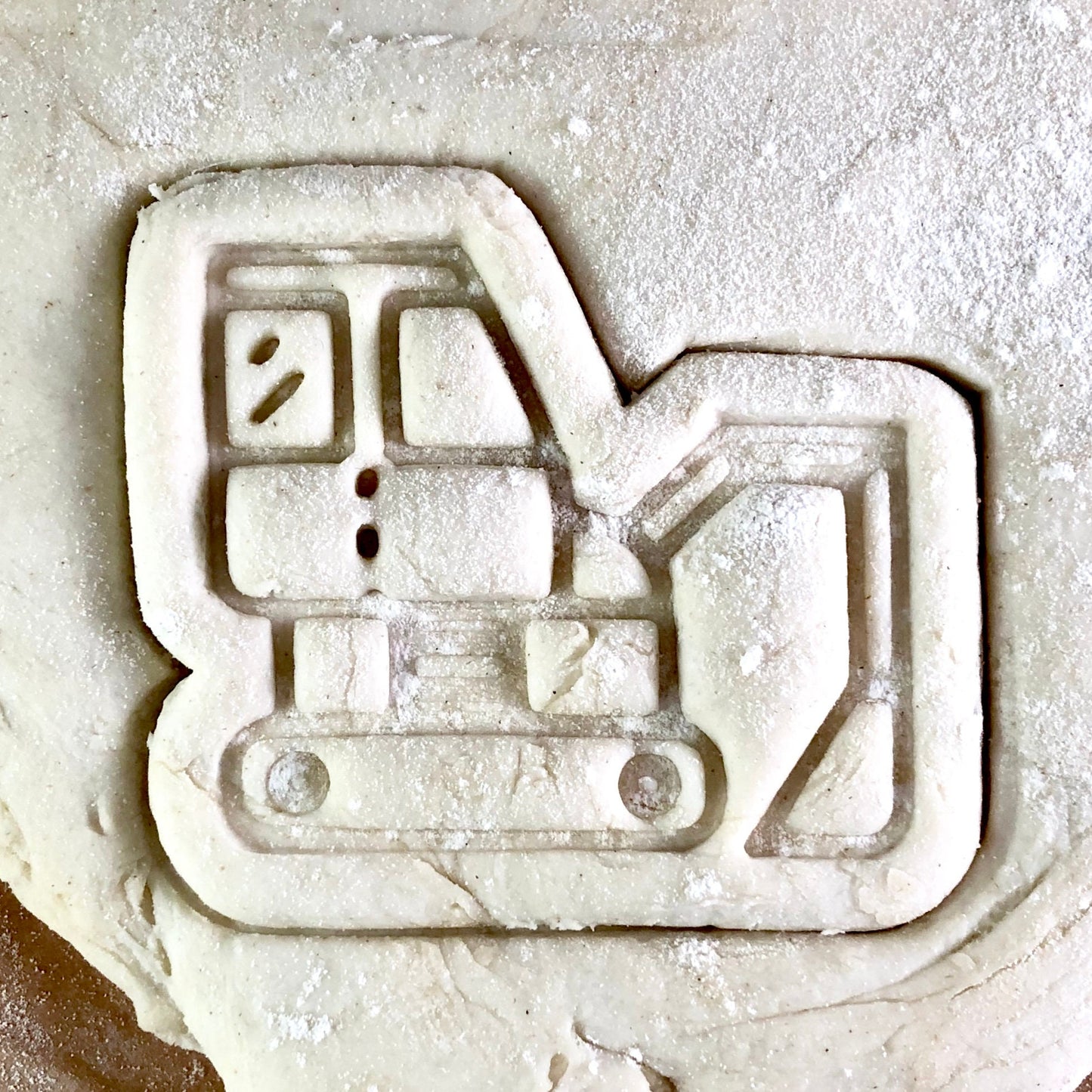 Digger - Cookie Cutter - Cute Cutter - Biscuit - Fondant - Clay cutter - Dough - One of a kind