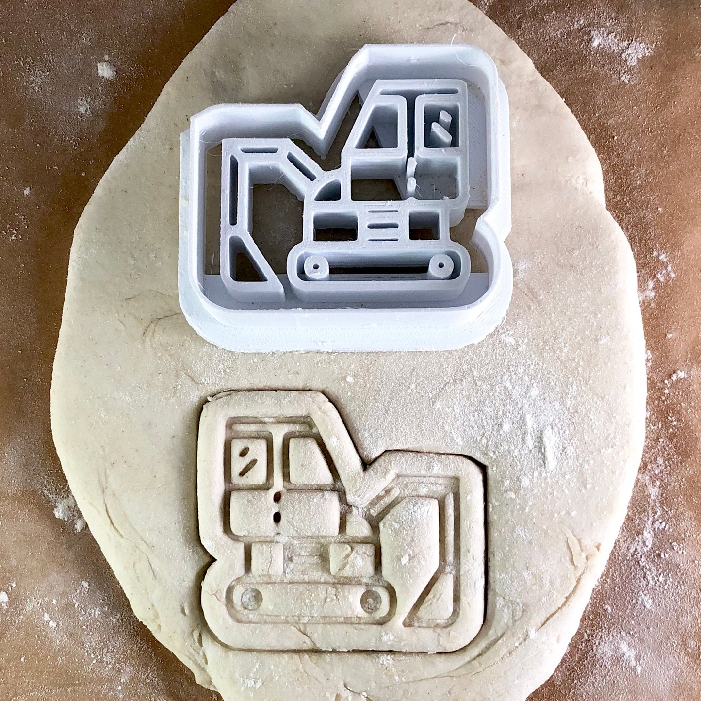 Digger - Cookie Cutter - Cute Cutter - Biscuit - Fondant - Clay cutter - Dough - One of a kind