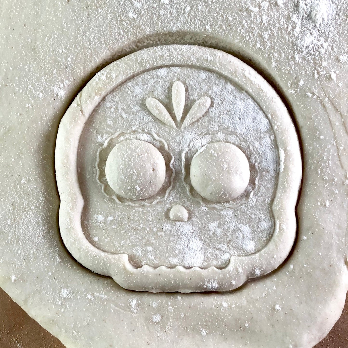 Flower Sugar Skull - Cookie Cutter - Cute Cutter - Biscuit - Fondant - Clay cutter - Dough - One of a kind