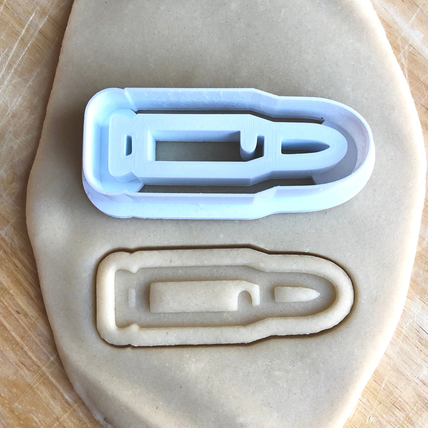 Bullet - Cookie Cutter - Cute Cutter - Biscuit - Fondant - Clay cutter - Dough - One of a kind
