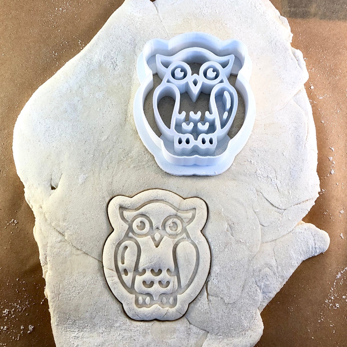 Owl - Cookie Cutter - Cute Cutter - Biscuit - Fondant - Clay cutter - Dough - One of a kind