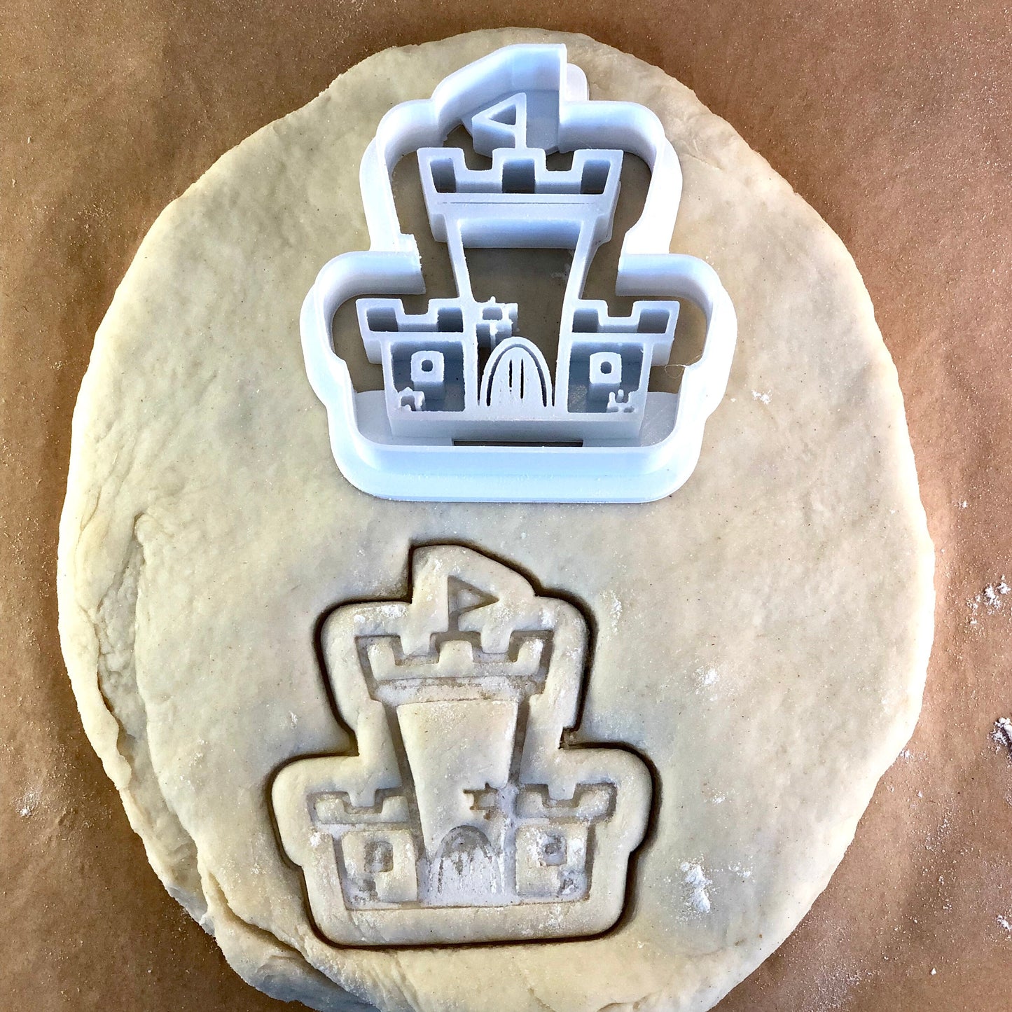 Castle - Fortress - Cookie Cutter - Cute Cutter - Biscuit - Fondant - Clay cutter - Dough - One of a kind