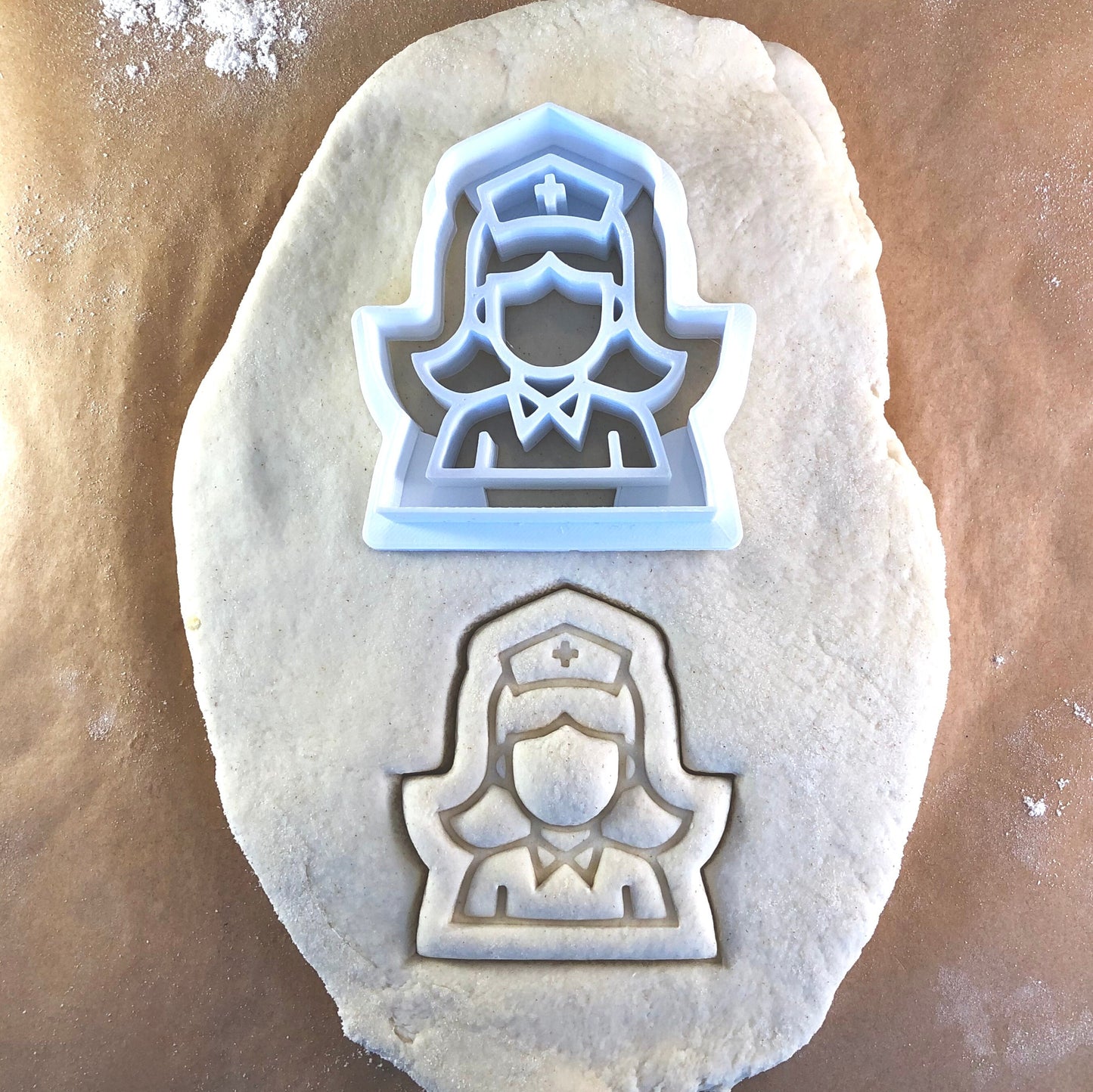 Nurse - Midwife - doctor - hospital - Cookie Cutter - Cute Cutter - Biscuit - Fondant - Clay cutter - Dough - One of a kind