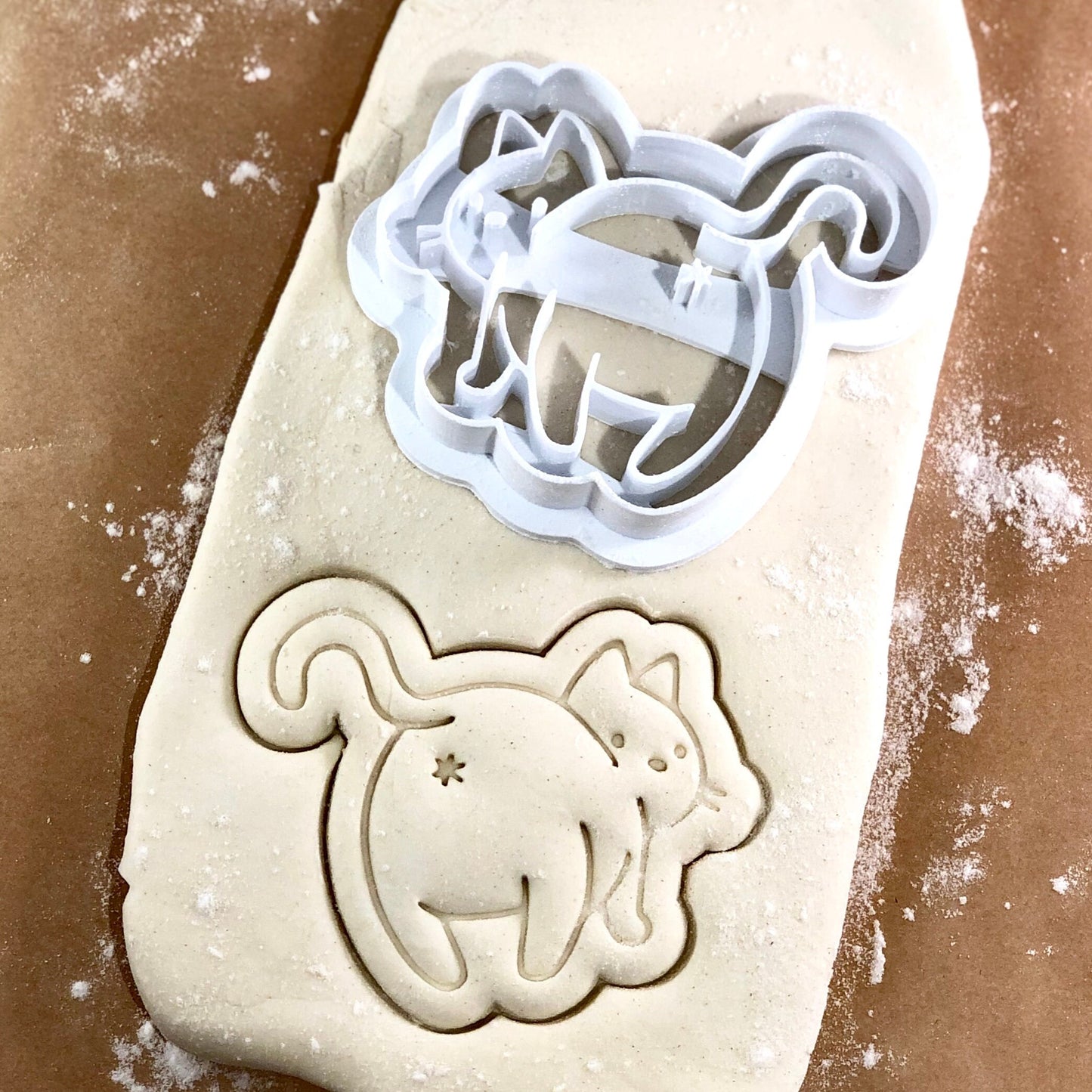 Cat Butt - Cookie Cutter - Cute Cutter - Biscuit - Fondant - Clay cutter - Dough - One of a kind