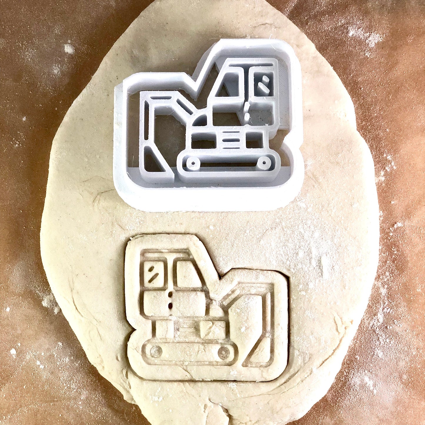 Digger - Cookie Cutter - Cute Cutter - Biscuit - Fondant - Clay cutter - Dough - One of a kind
