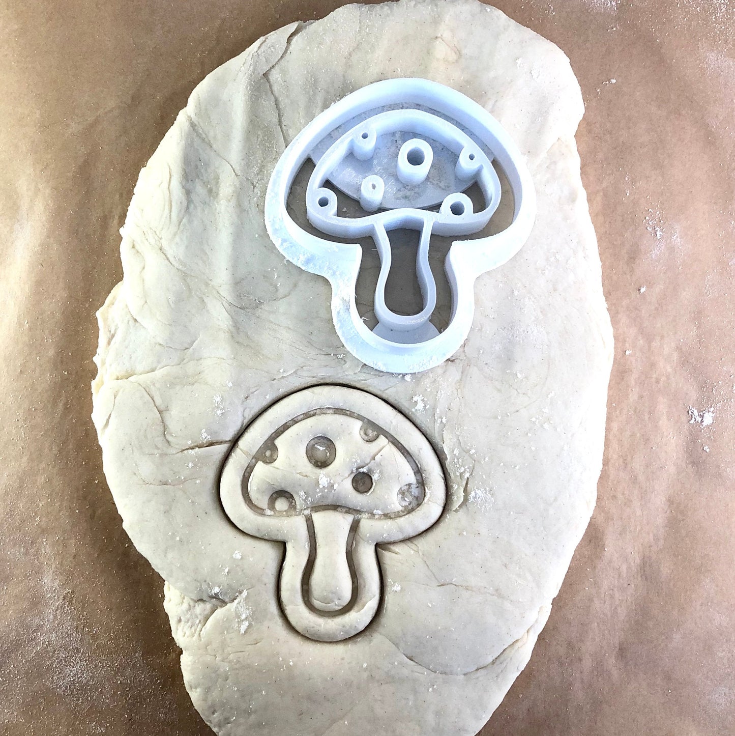 Mushroom - Cookie Cutter - Cute Cutter - Biscuit - Fondant - Clay cutter - Dough - One of a kind
