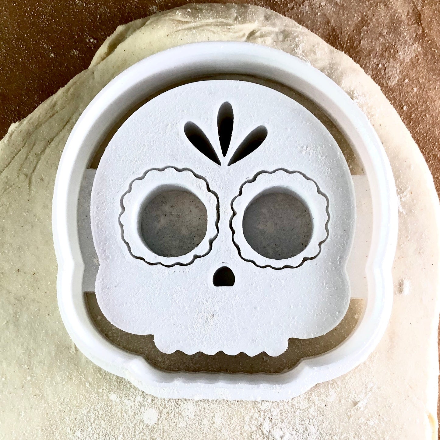 Flower Sugar Skull - Cookie Cutter - Cute Cutter - Biscuit - Fondant - Clay cutter - Dough - One of a kind