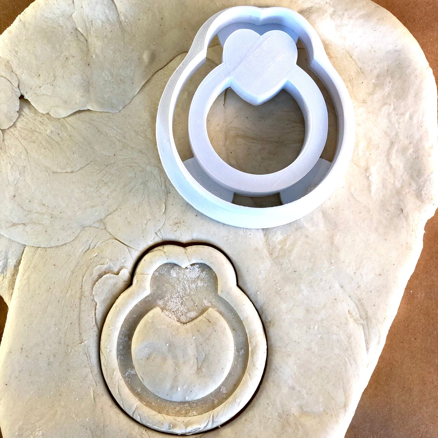 Wedding Ring - Cookie Cutter - Cute Cutter - Biscuit - Fondant - Clay cutter - Dough - One of a kind
