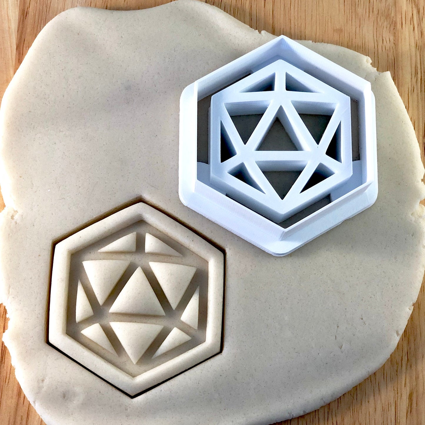Dice dodecahedron - Cookie Cutter - Cute Cutter - Biscuit - Fondant - Clay cutter - Dough - One of a kind