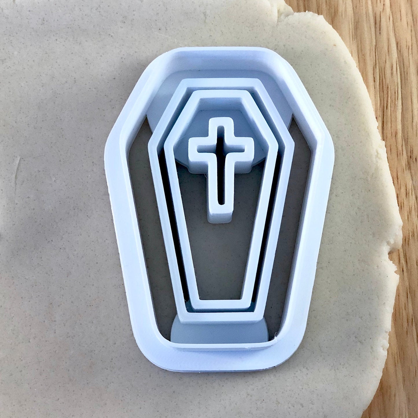 Coffin Vampire Halloween - Cookie Cutter - Cute Cutter - Biscuit - Fondant - Clay cutter - Dough - One of a kind