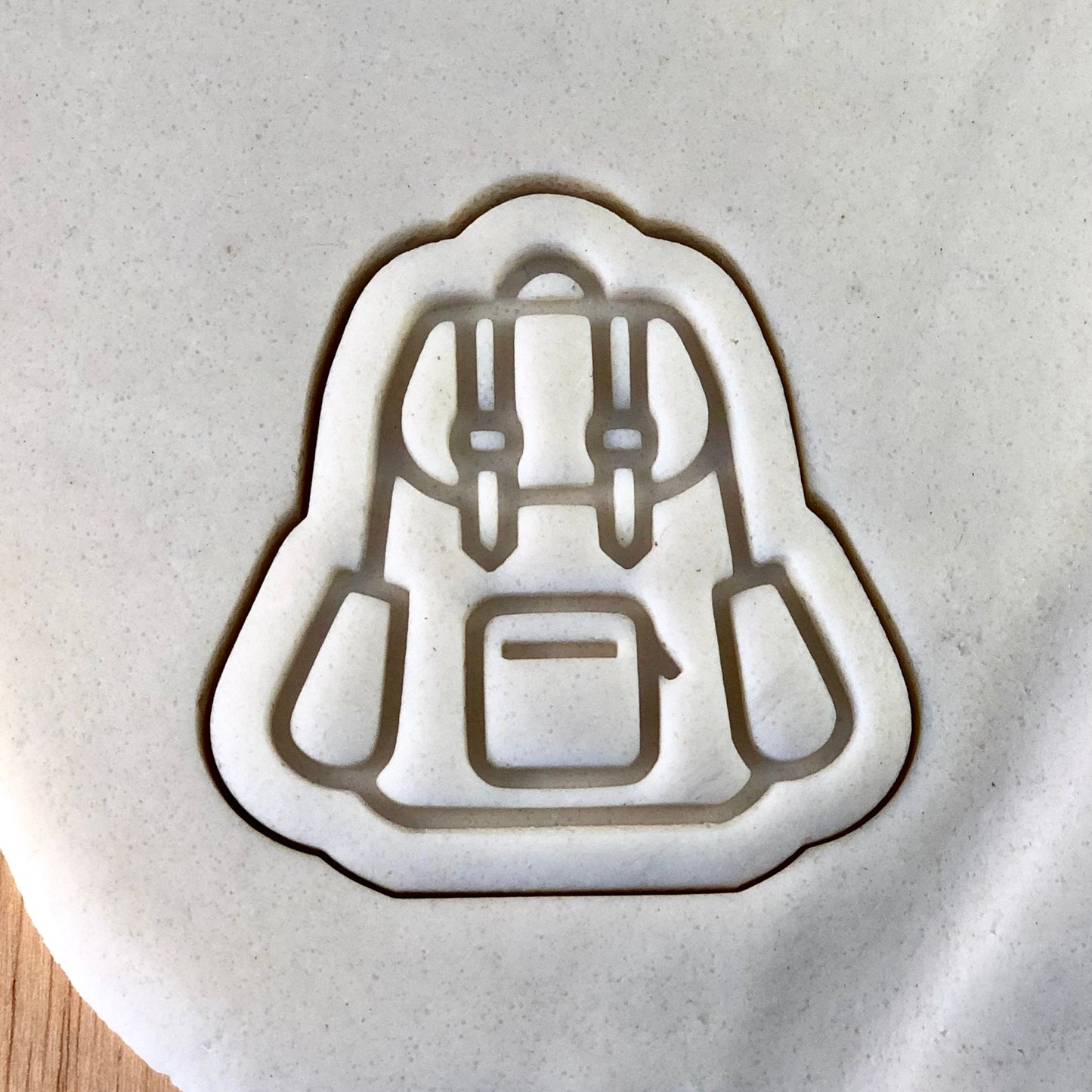 School Bag Rucksack - Cookie Cutter - Cute Cutter - Biscuit - Fondant - Clay cutter - Dough - One of a kind