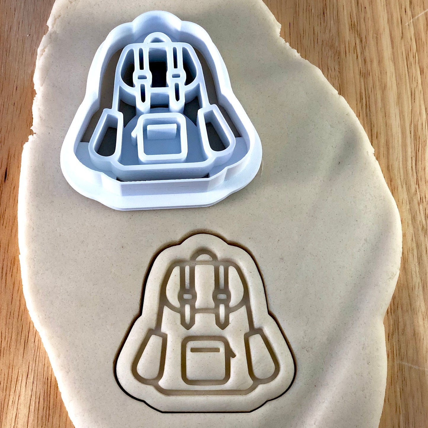 School Bag Rucksack - Cookie Cutter - Cute Cutter - Biscuit - Fondant - Clay cutter - Dough - One of a kind