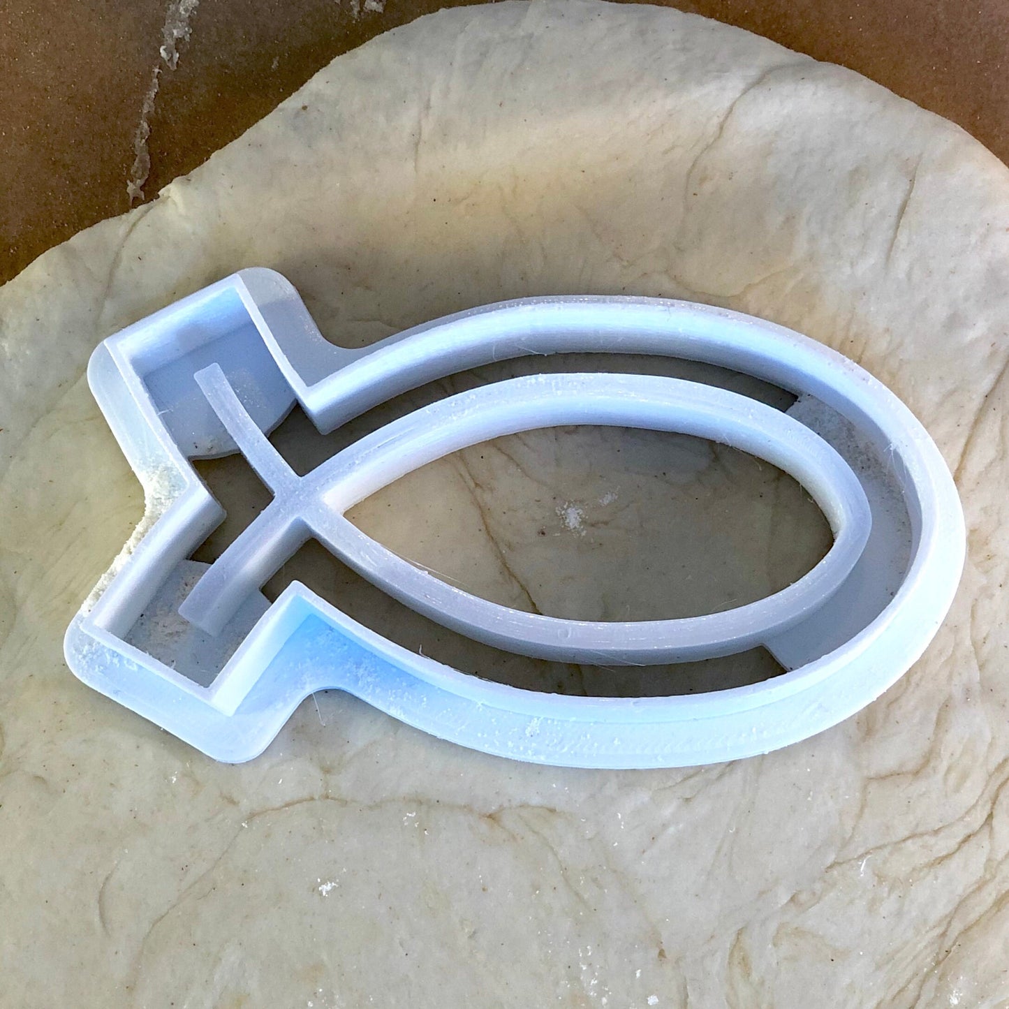 Christian Fish - Ichthys - Catholic - Cookie Cutter - Cute Cutter - Biscuit - Fondant - Clay cutter - Dough - One of a kind