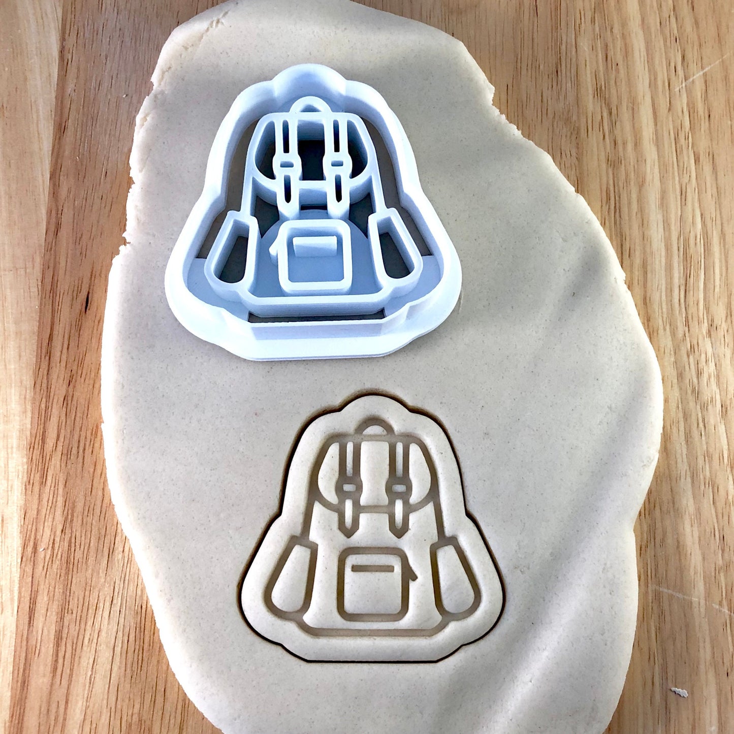 School Bag Rucksack - Cookie Cutter - Cute Cutter - Biscuit - Fondant - Clay cutter - Dough - One of a kind