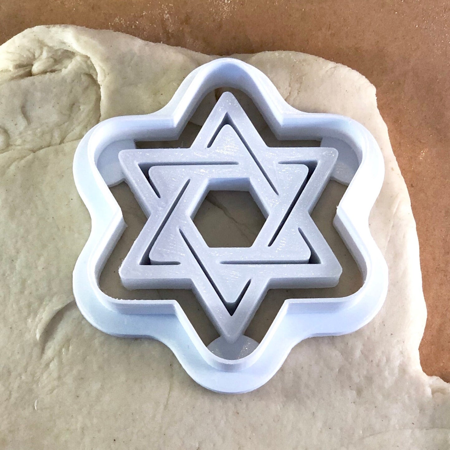 Star of David - Jewish - Cookie Cutter - Cute Cutter - Biscuit - Fondant - Clay cutter - Dough - One of a kind