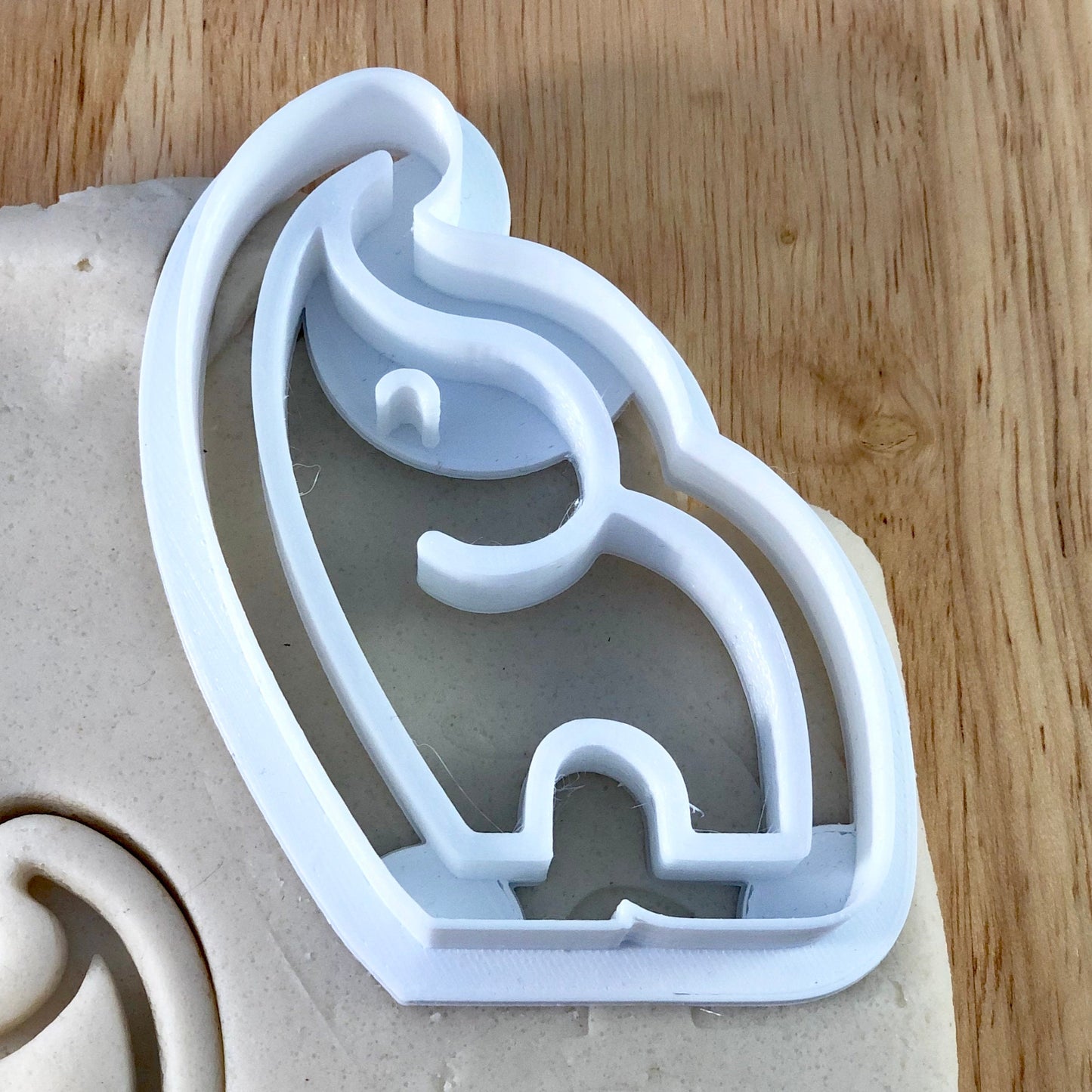 Cute Elephant - Cookie Cutter - Cute Cutter - Biscuit - Fondant - Clay cutter - Dough - One of a kind