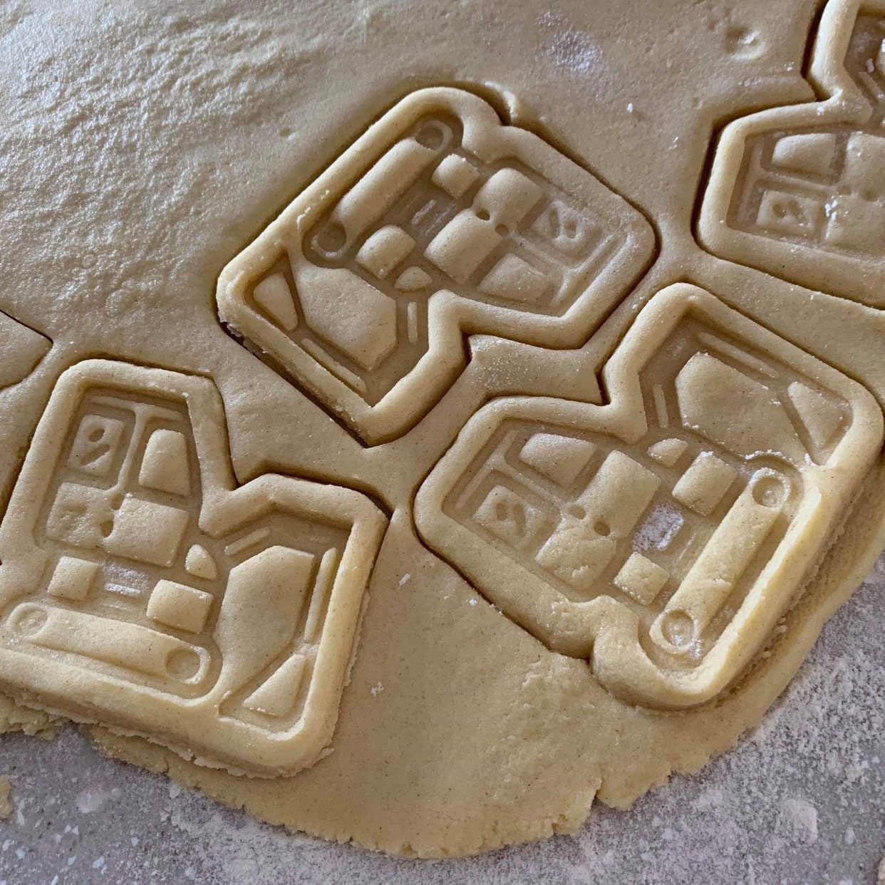 Digger - Cookie Cutter - Cute Cutter - Biscuit - Fondant - Clay cutter - Dough - One of a kind
