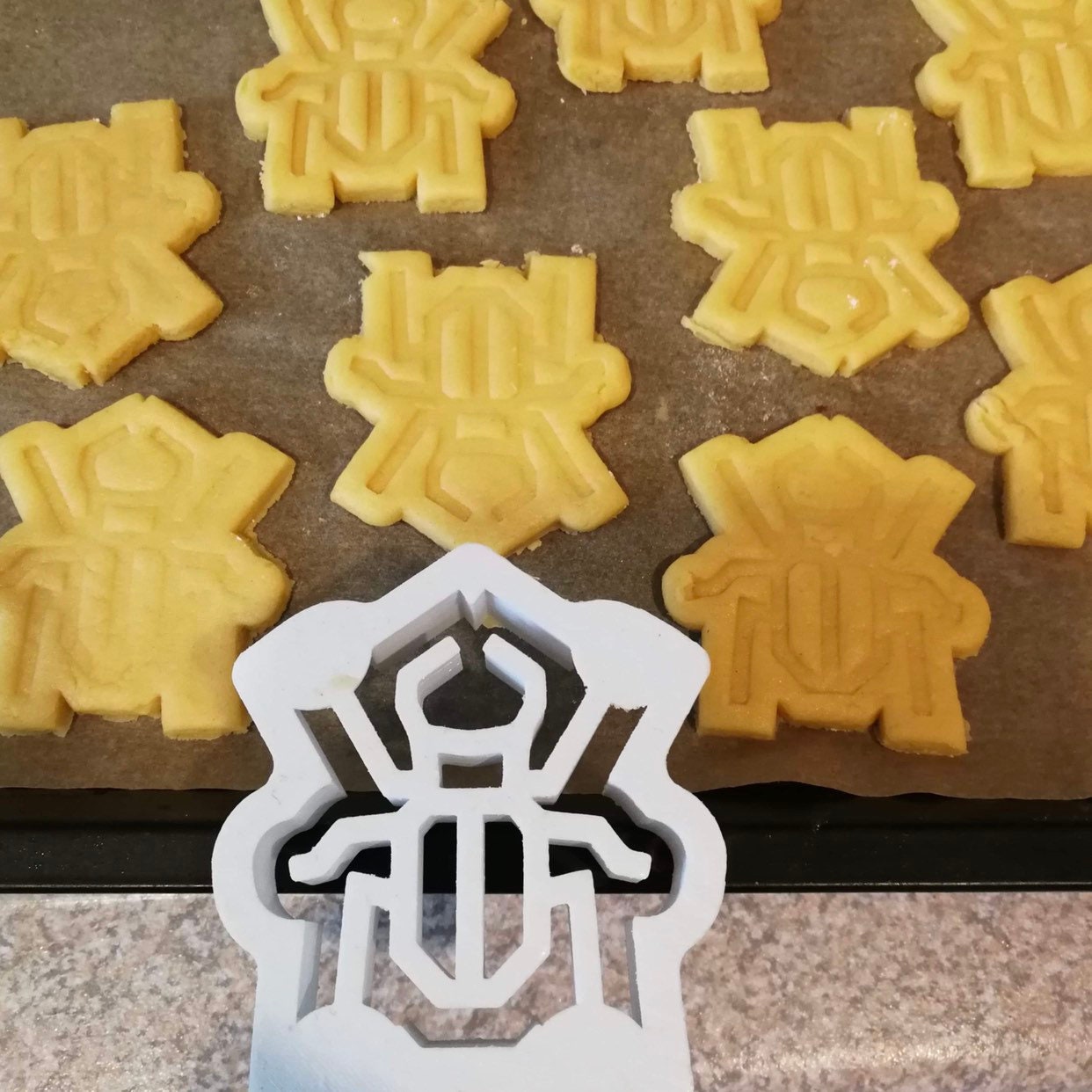 Beetle - Bug - Cookie Cutter - Cute Cutter - Biscuit - Fondant - Clay cutter - Dough - One of a kind
