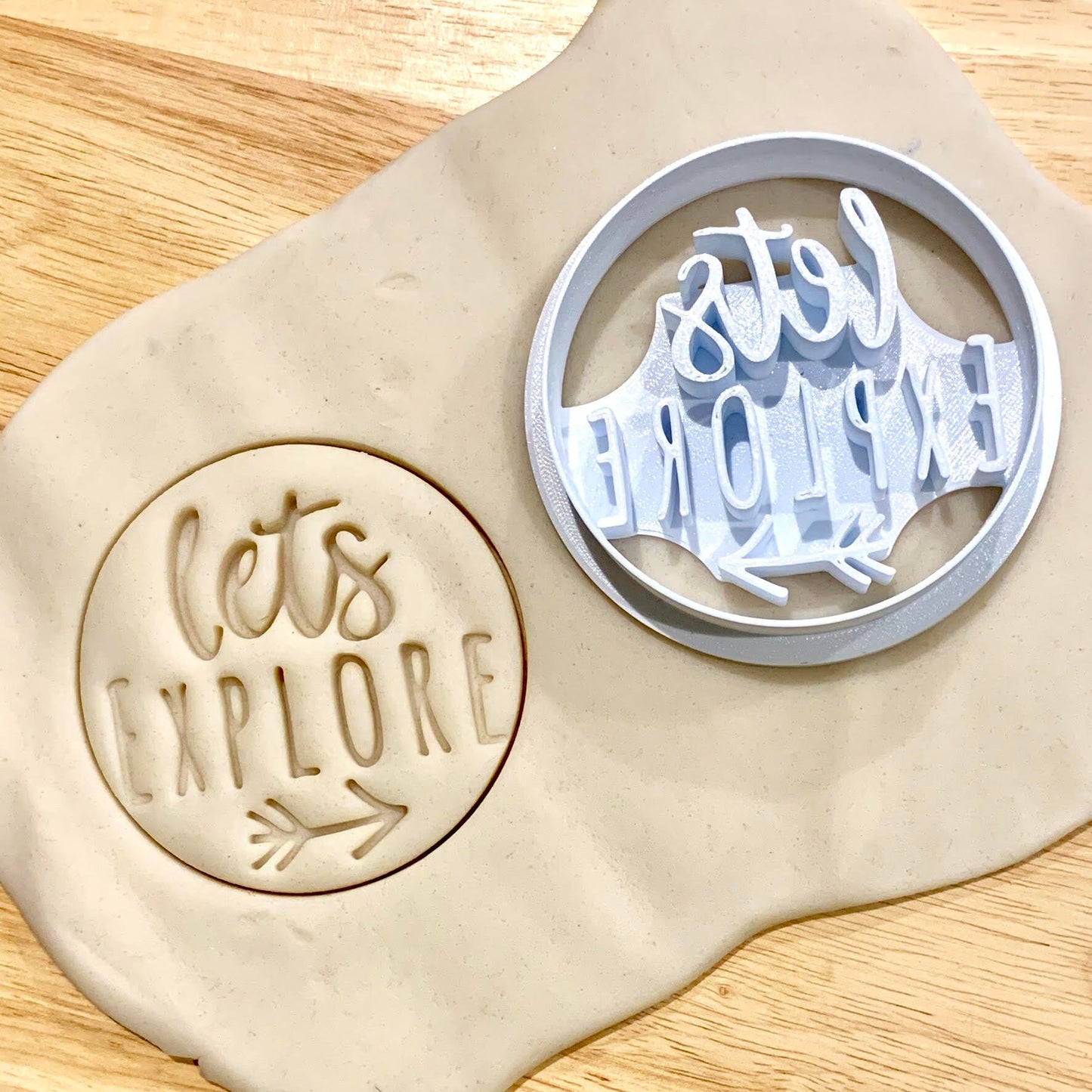 Let’s explore cookie cutter - Cookie Cutter - Cute Cutter - Biscuit - Fondant - Clay cutter - Dough - Holiday - Travels - Explorer