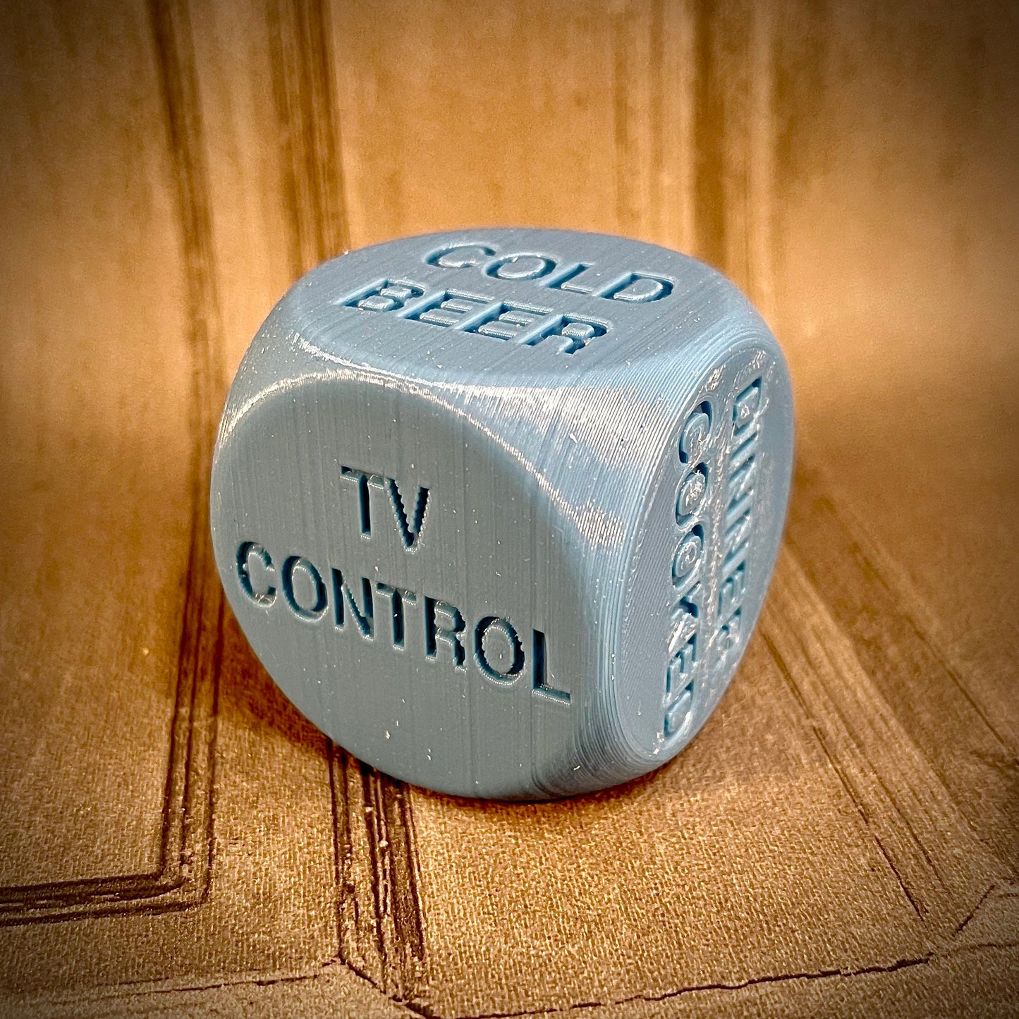 Father’s Day Dice - 3D Printed - novelty gift idea for him - Decision Maker - Relaxation - Rest - 5 Minutes Peace - Chill - Dad Gifts