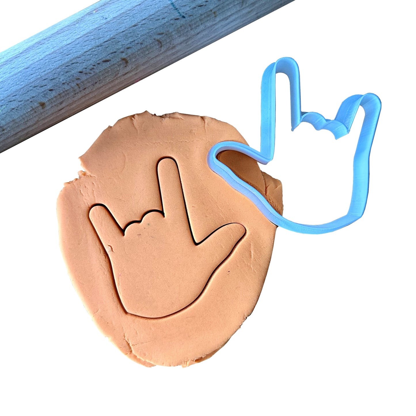 Rock n Roll Cookie Cutter - Cute Cutter - Biscuit - Fondant - Clay cutter - Dough - One of a kind