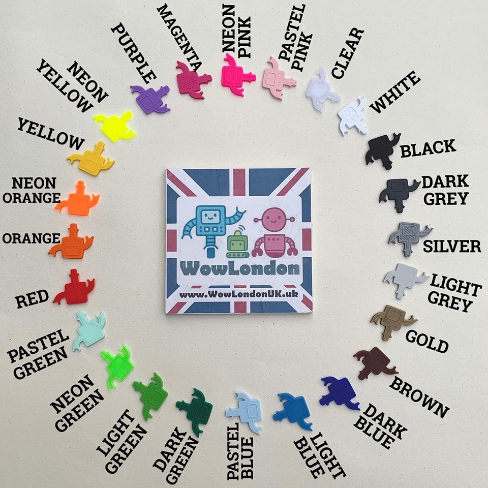 Reward Stars - Set of 10 - Children - Kids - Glow in the dark - 3D Printed - Childrens Bedroom - Reward Chart - Good Behaviour