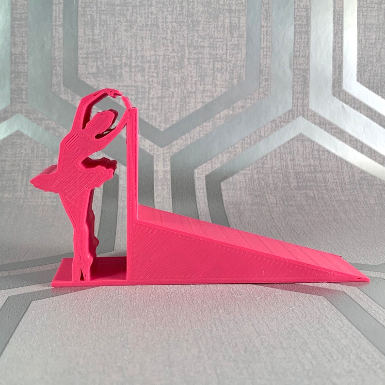 Ballerina Doorstop - 3D Printed - Ballet - Dancer - Home Decor - Ornament - Door Stopper - Children’s Room - Modern Decor - Gifts for Home