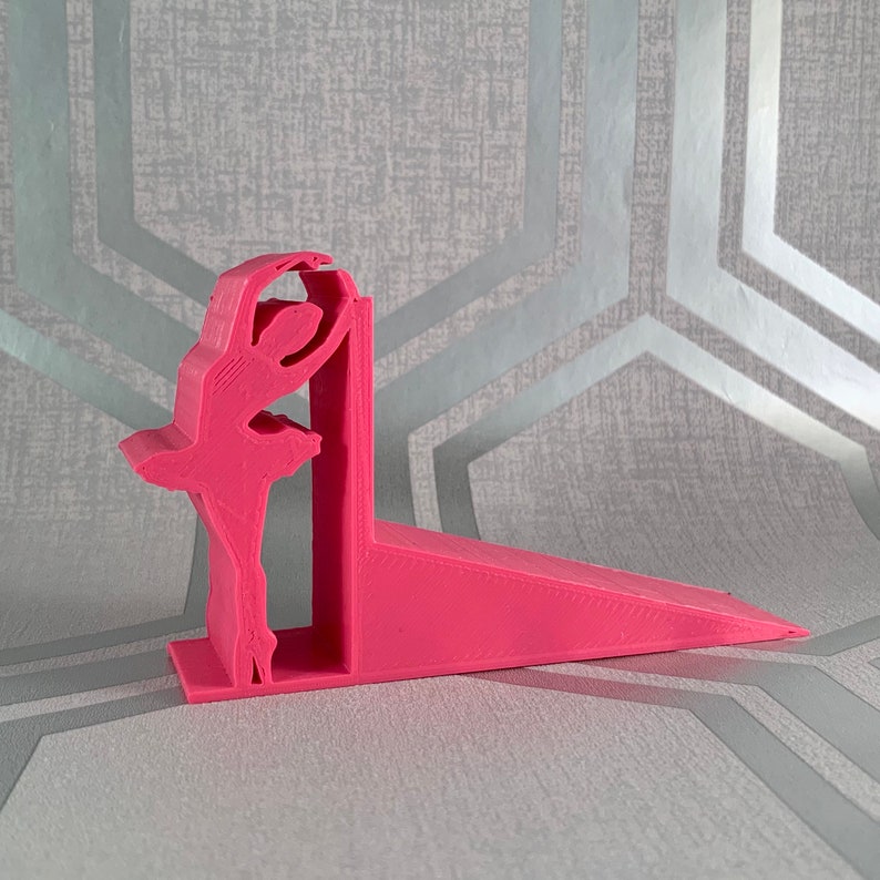 Ballerina Doorstop - 3D Printed - Ballet - Dancer - Home Decor - Ornament - Door Stopper - Children’s Room - Modern Decor - Gifts for Home