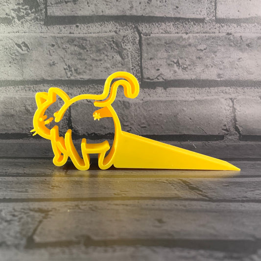 Cat Butt Doorstop - 3D Printed - Humour - Home Decor - Secret Santa - Ornament - Door Stopper - Gifts for Home - Bedroom Decor - Funny Gifts