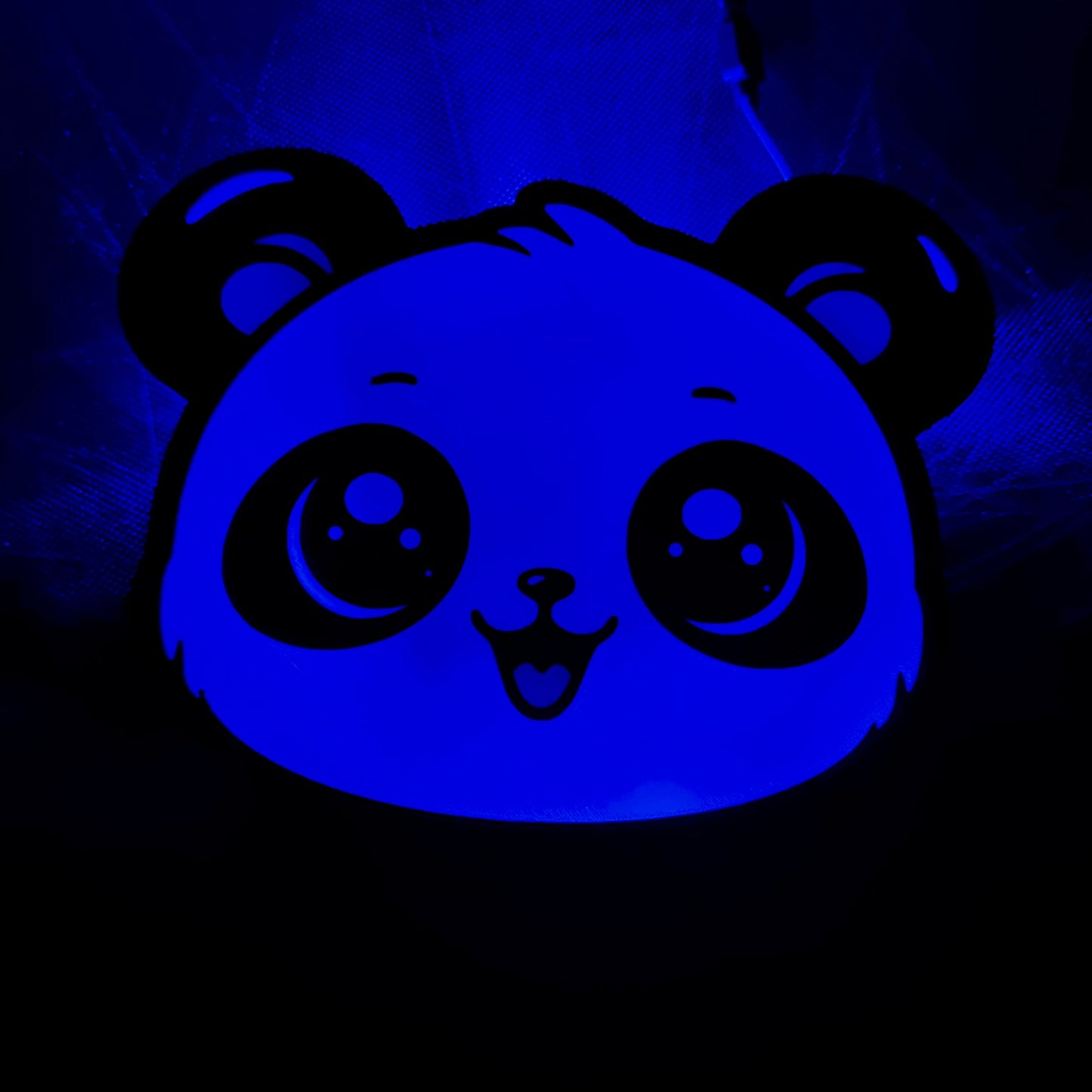 Kawaii Panda LED Light Box – Colour Changing Night Light, Bedroom Decor (USB)