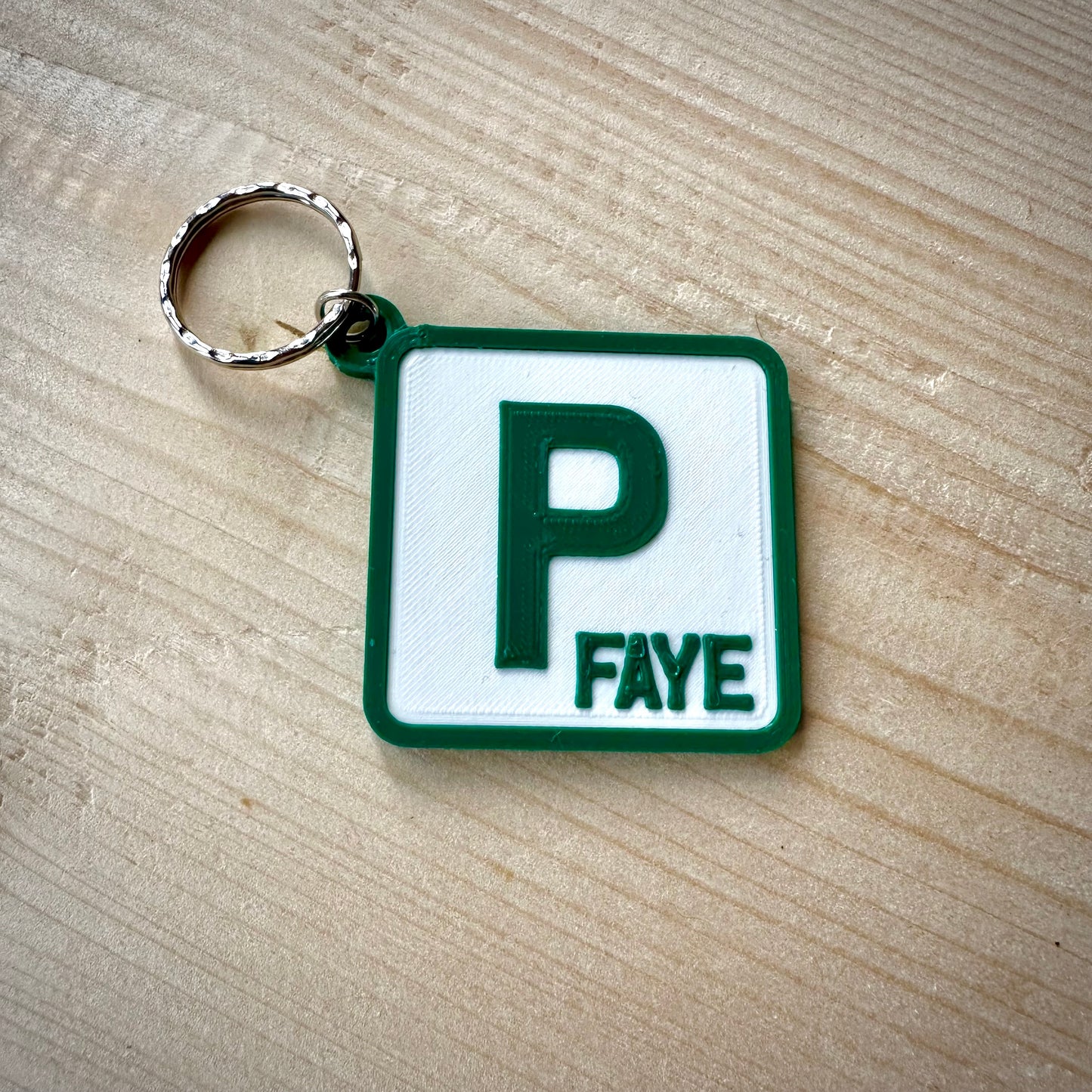 L plate Keyring - Learner Plates - Keychain - Personalised 3D Printed - New Driver - Fun Gift - Driving Test - Stocking Filler - Instructor