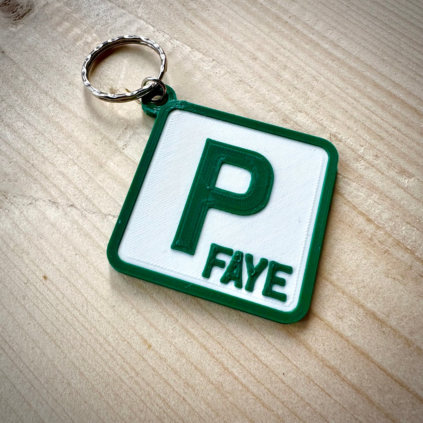 L plate Keyring - Learner Plates - Keychain - Personalised 3D Printed - New Driver - Fun Gift - Driving Test - Stocking Filler - Instructor