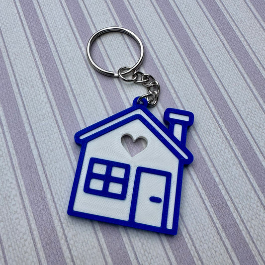 First/New Home Gift Keyrings - 3D Printed - Our First Home Keyrings - My First Home Keepsake Keychains - Couple - New Home Keychains - Keepsake