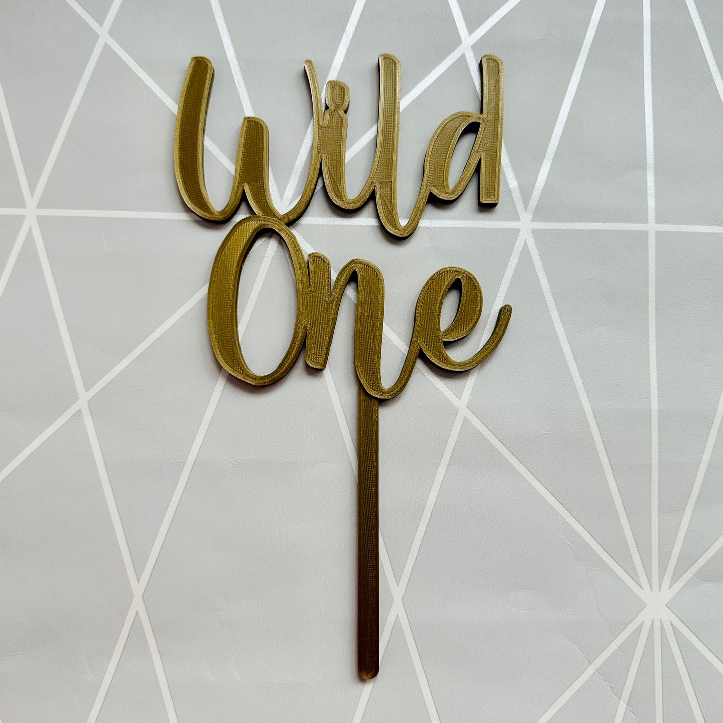 Wild One Cake Topper: First Birthday Party Decor