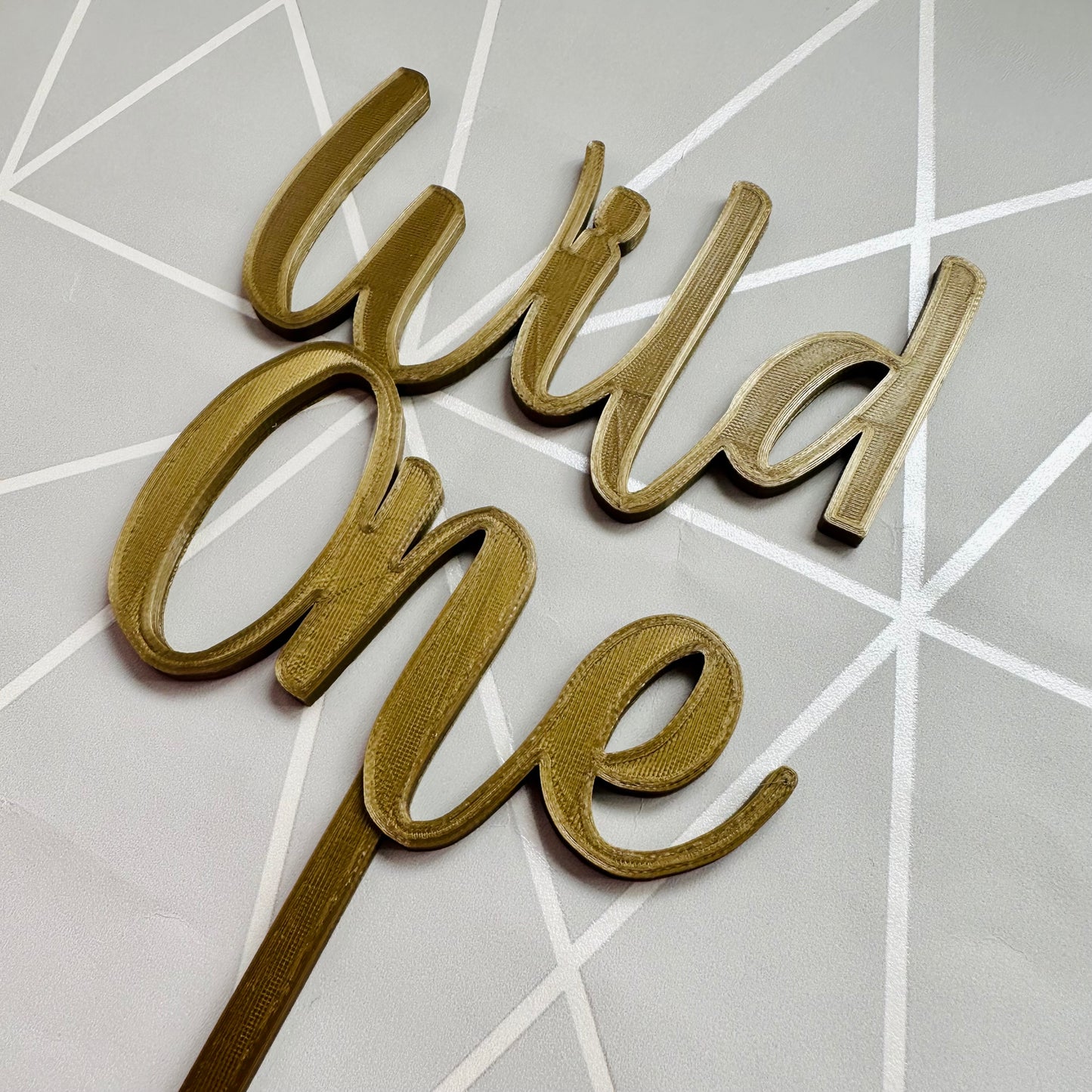 Wild One Cake Topper: First Birthday Party Decor