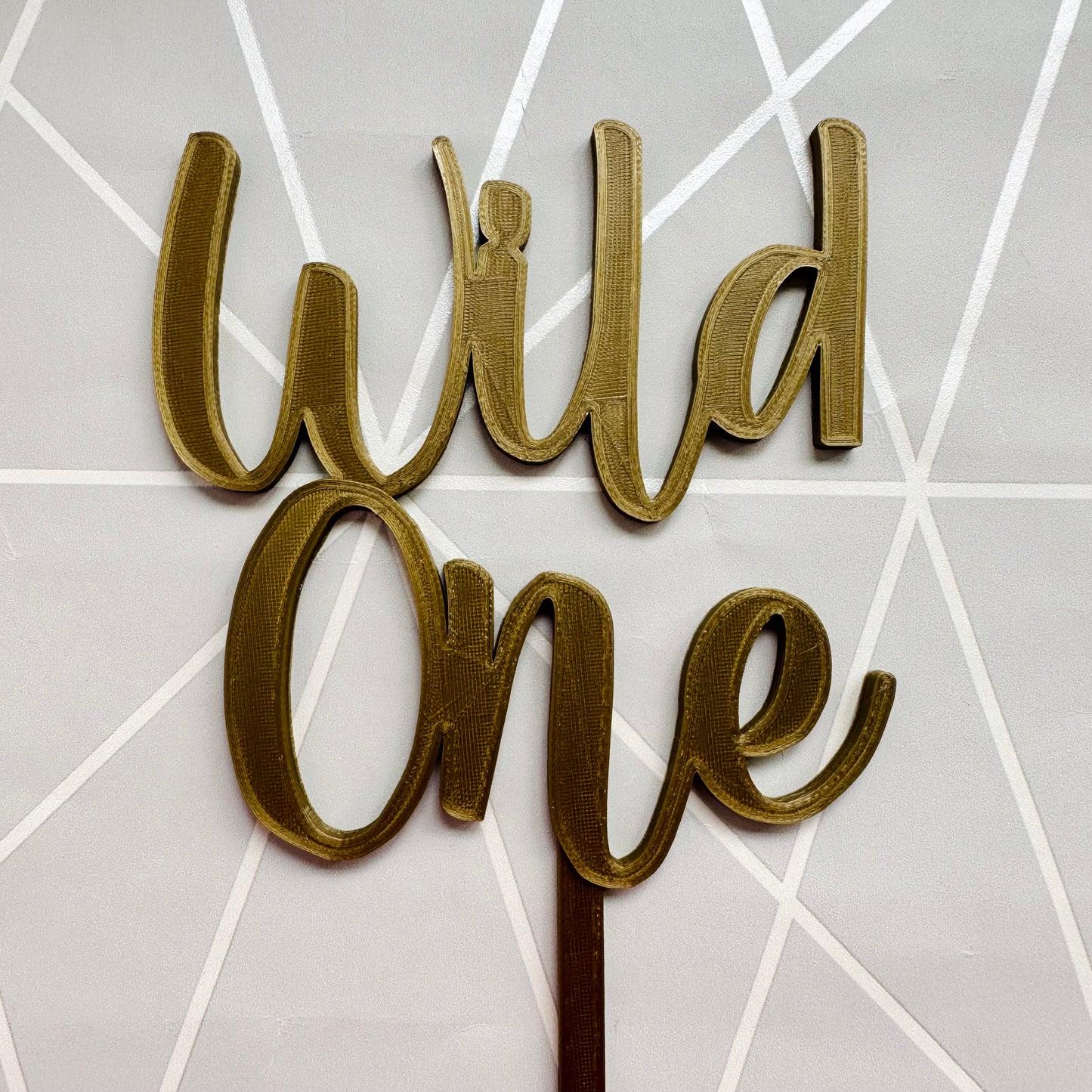 Wild One Cake Topper: First Birthday Party Decor