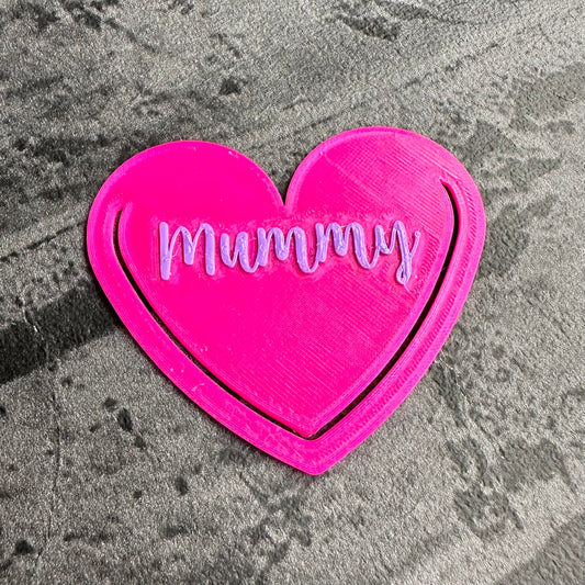 Heart Bookmark Personalised - 3D Printed - Book Lovers - Gifts for Her - Gifts for Him - Party Bag Fillers / Favours -Mothers Valentines Day