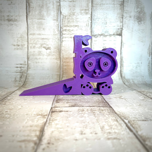 Panda Doorstop - 3D Printed - Children Bedroom - Kids - Home Decor - Door Stopper - Gifts for Gamers/for Him/Her - Kawaii - Rainforest