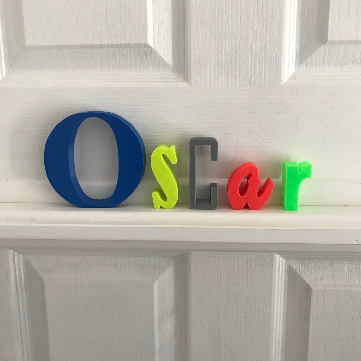 Personalised 3D Printed Lettering - Names - Nursery - Children Bedroom - Letters