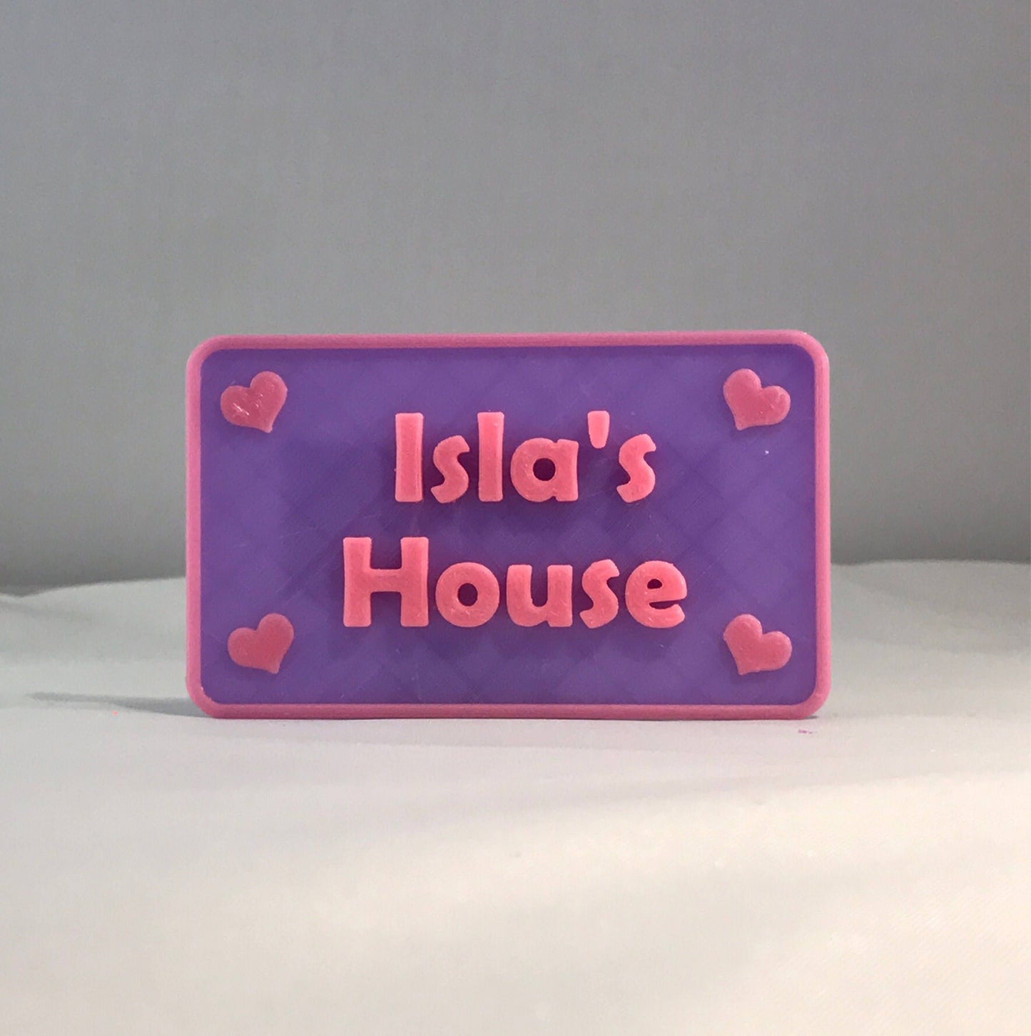 Children's Playhouse Sign - Little Tikes - Door Plaque - Door Sign - Playhouse