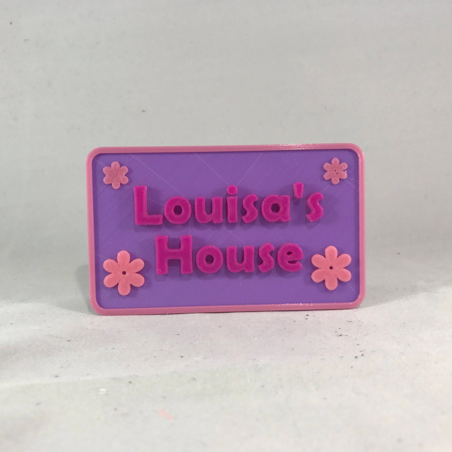 Children's Playhouse Sign - Little Tikes - Door Plaque - Door Sign - Playhouse