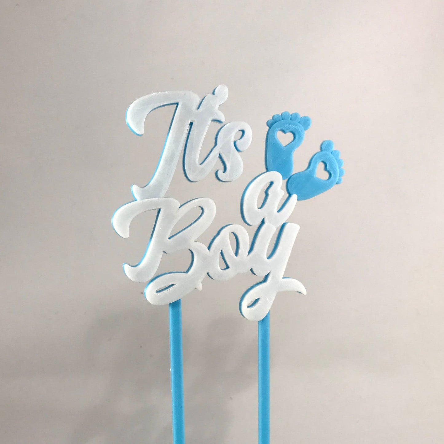 It's a Boy Cake Topper - New Baby - Baby Shower - Cake Decorations - Party Decorations - Baby Boy - Pregnancy