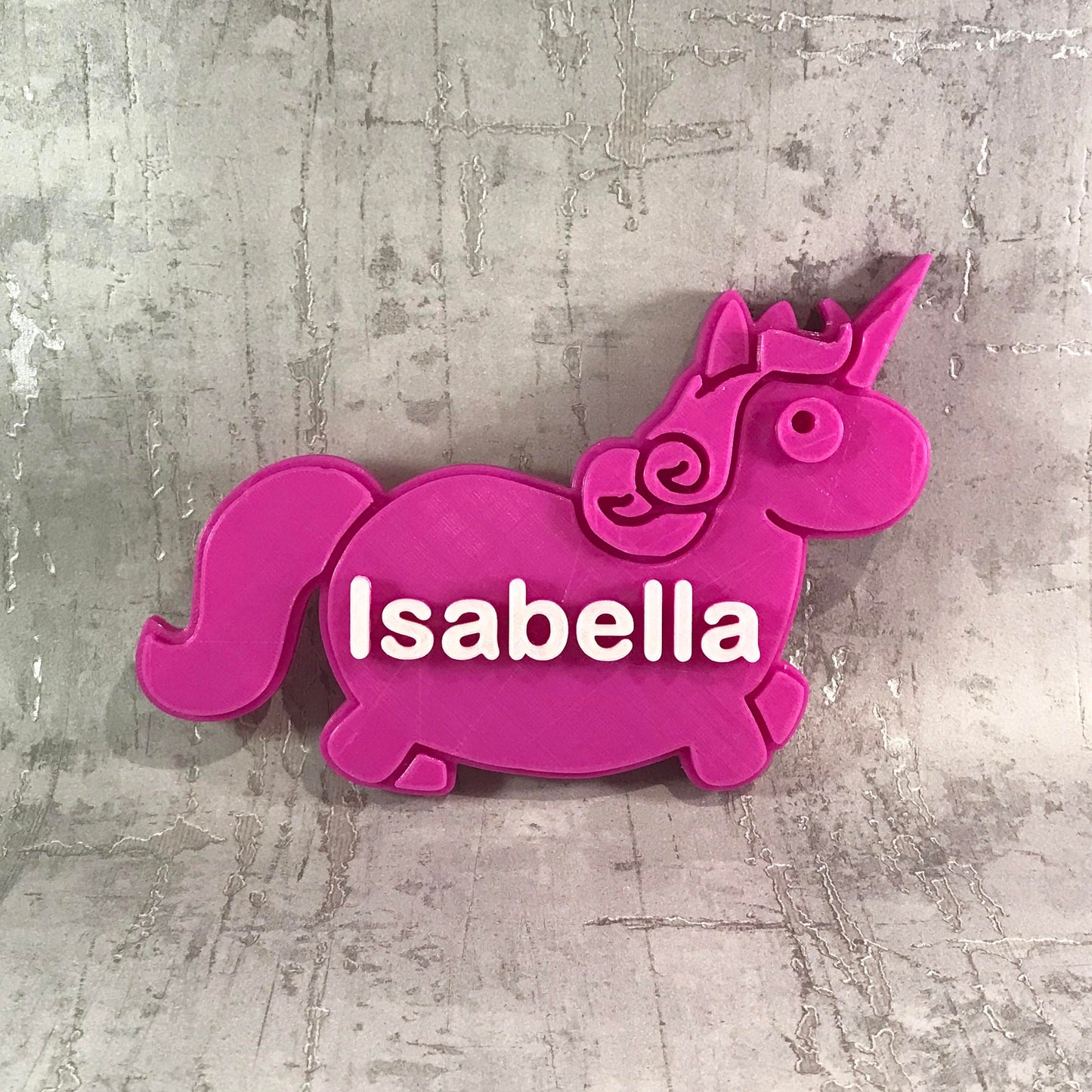 Door Plaque Unicorn - Personalised - 3D Printed - Unicorn Lover - Nursery - Children - Bedroom - Christmas Gift